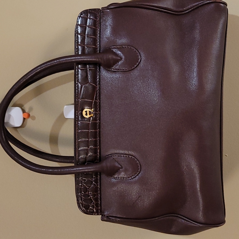 Etienne Aigner Brown Leather Bag